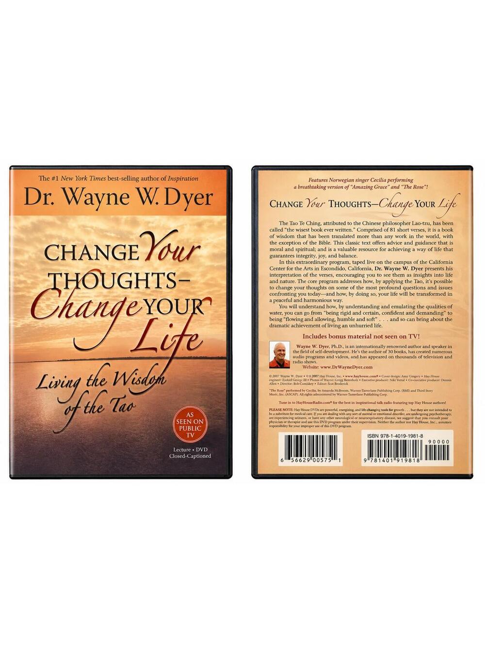 Change Your Thoughts - Change Your Life DVD Lecture by Dr. Wayne W. Dyer